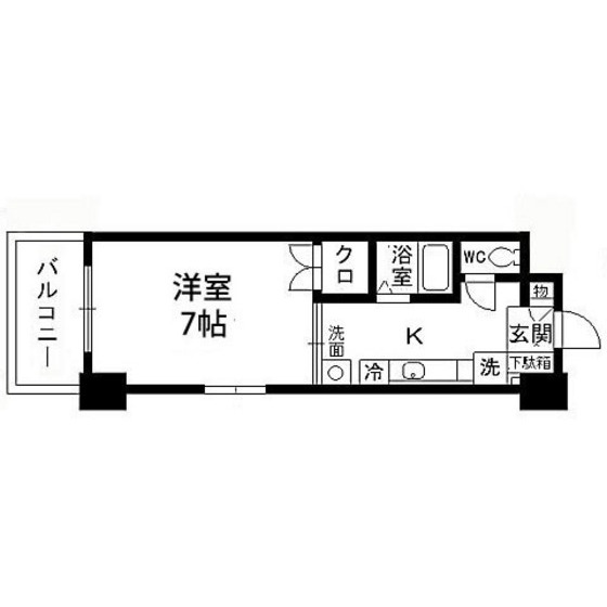 ベルボアの間取り写真