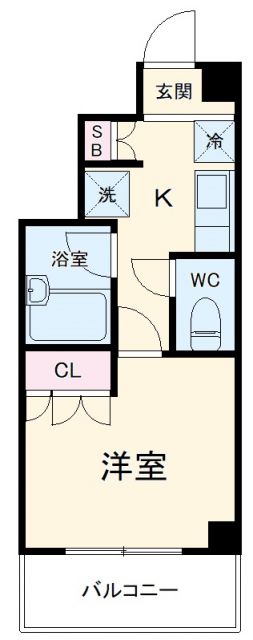 VIVRE横浜白楽弐番館の間取り写真