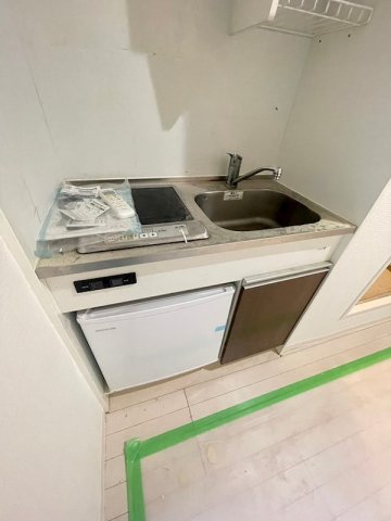 ＪＲ山陽本線 神戸駅 徒歩7分 9階建 築38年のキッチン写真