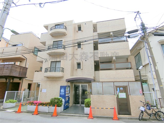 建物外観　1989年9月築　RC鉄筋コンクリート造地上4階建て 東京都