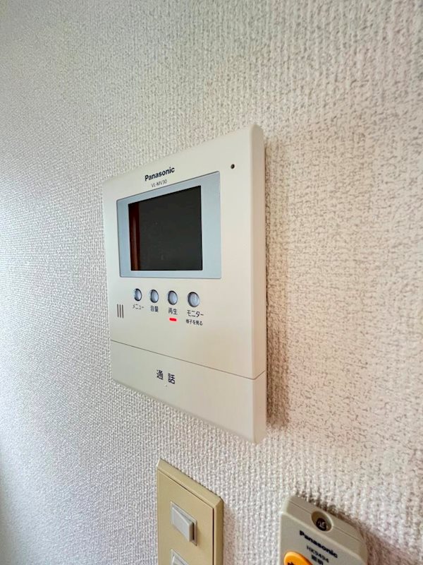 セキュリティ　来客時に便利なＴＶモニターホン