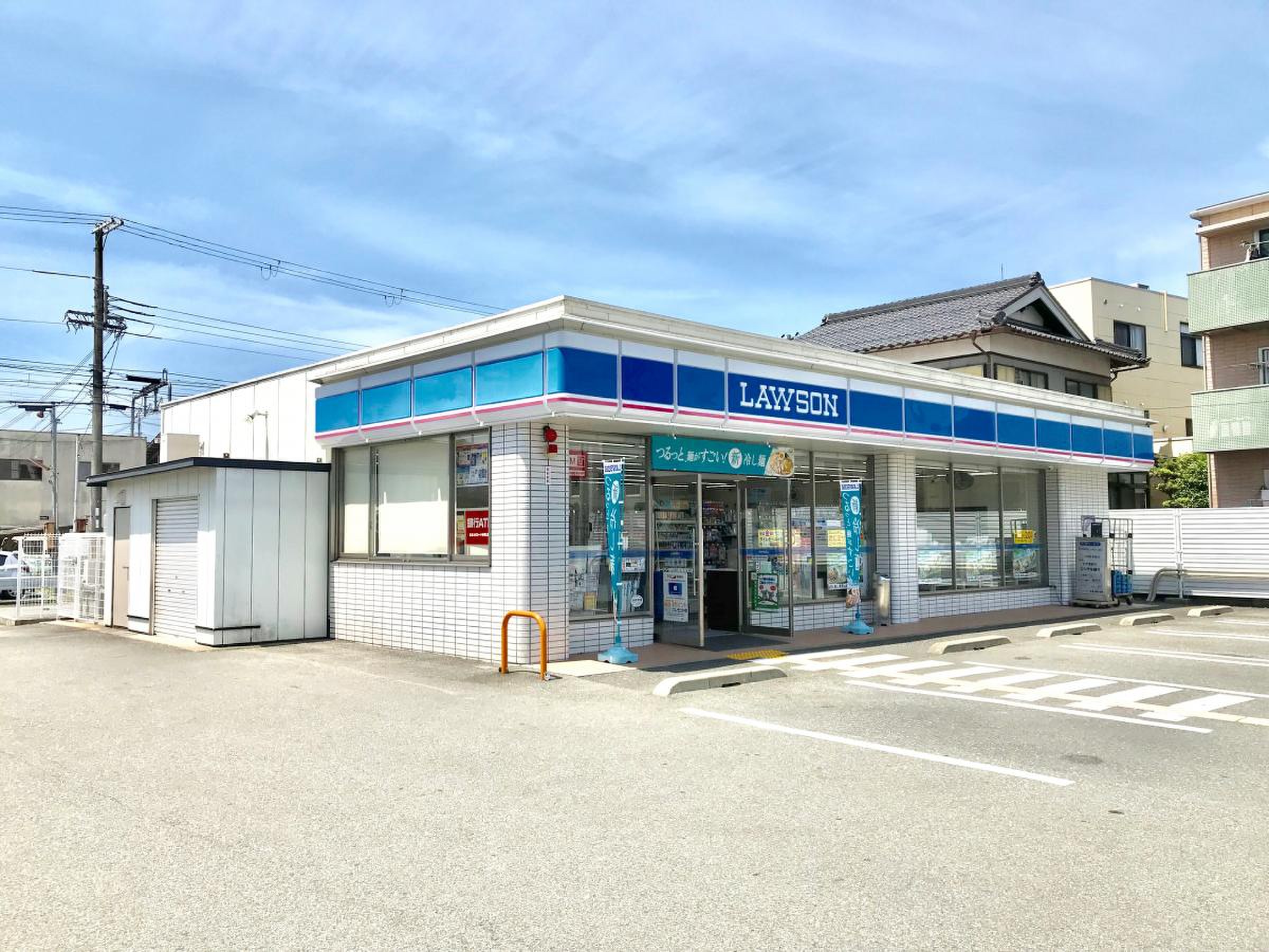 コンビニ　ローソン福知山篠尾新町店（コンビニ）まで257m