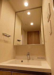 洗面設備　別タイプ部屋　参考写真です