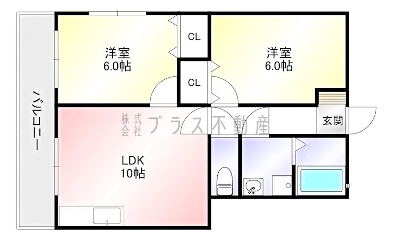 テルピンハウスの間取り