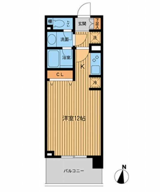 ドゥーエ横濱台町の間取り