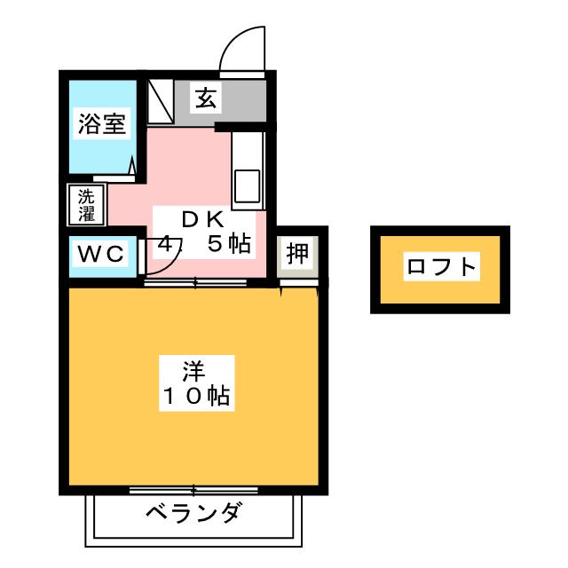 めぞんコーエイの間取り