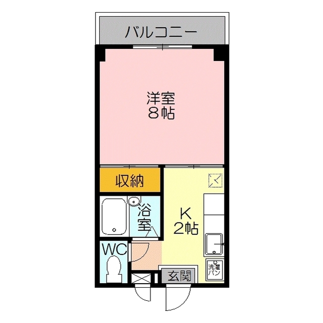 ハイツリムネ１号館の間取り