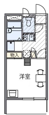 川崎市幸区南加瀬のマンションの間取り