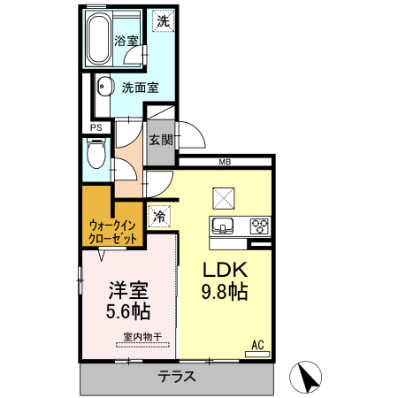 エクラシオールuの間取り