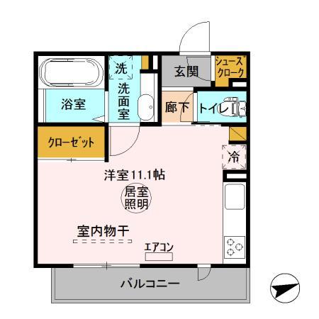 クレモール朝日の間取り