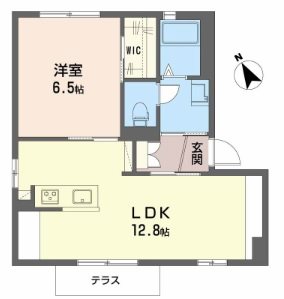 メゾンパストラルIIの間取り