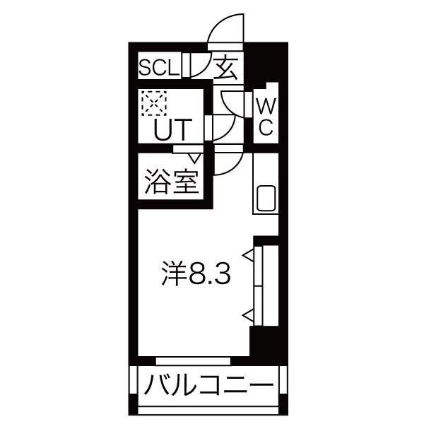 レジデンシア泉IIの間取り