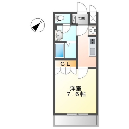 加西市北条町北条のアパートの間取り