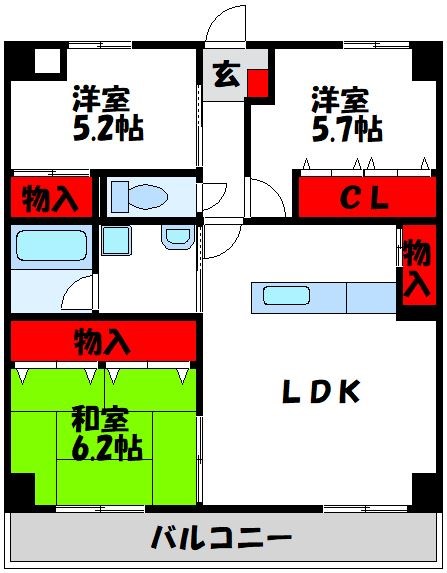 Livableなかまの間取り