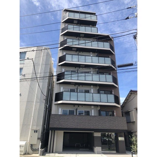 大田区新蒲田のマンションの建物外観