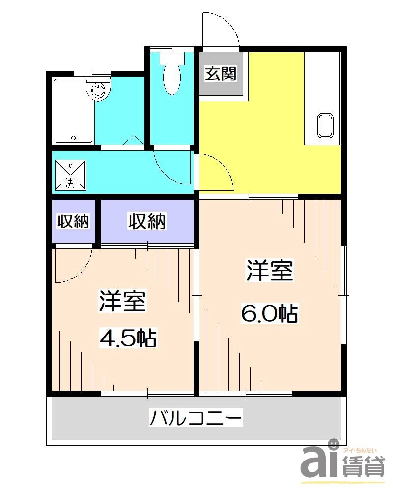 サンリットガーデンの間取り