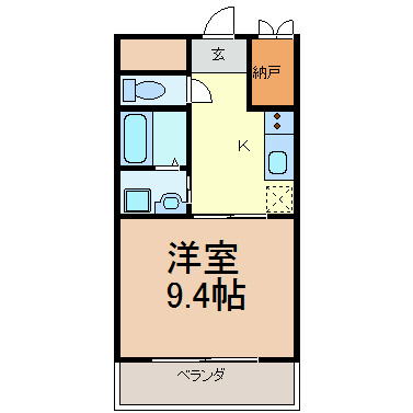 サンライフ向田の間取り