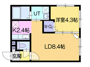 仮）北広島市稲穂町西4丁目ＭＳの間取り