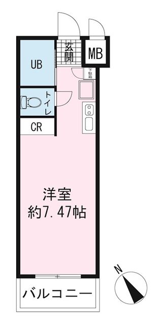 沼津市石川のマンションの間取り