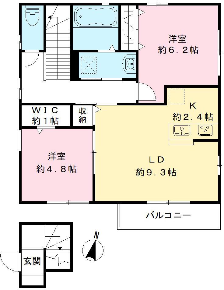 サンクレストの間取り