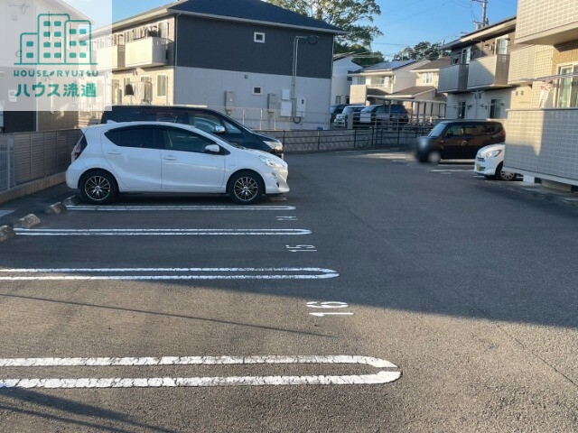 【大村市池田のアパートの駐車場】