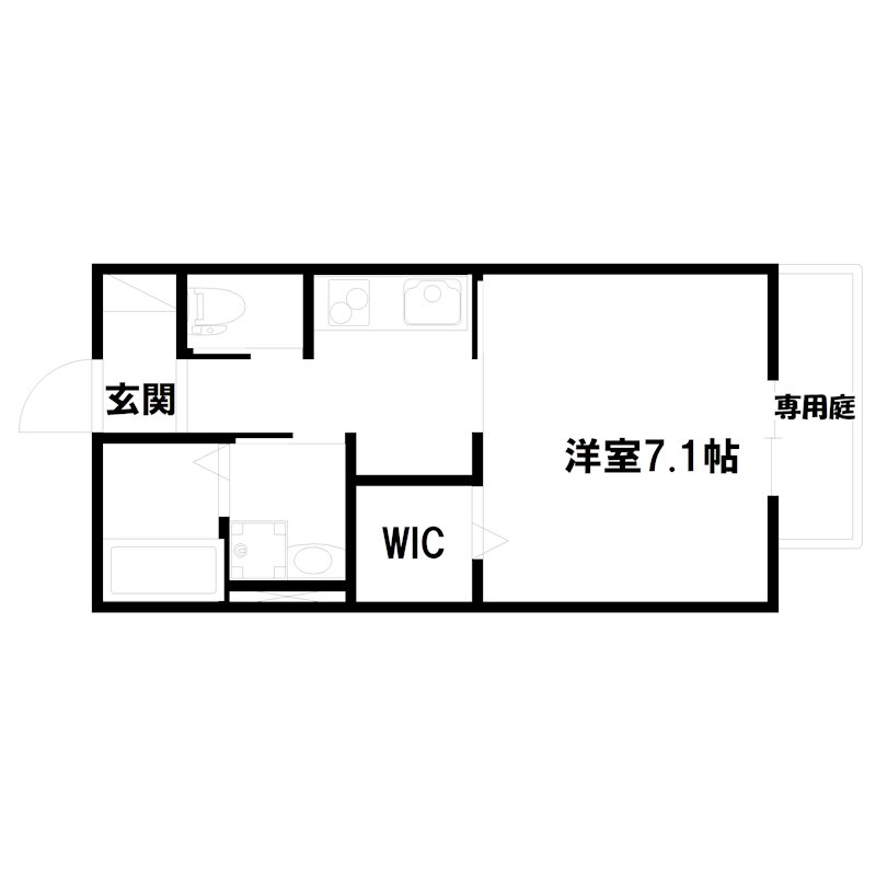 forest 池田の間取り