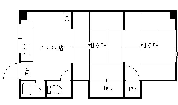 三恵マンションの間取り