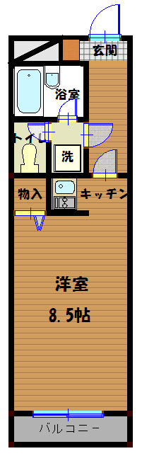 グリーンフォレストの間取り