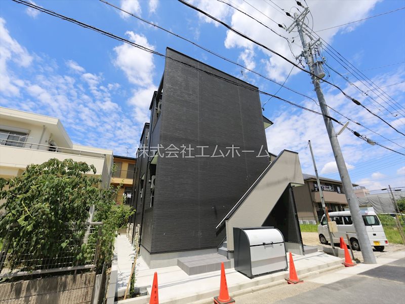 【名古屋市中村区日ノ宮町のアパートの建物外観】