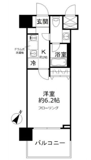 江東区東雲のマンションの間取り