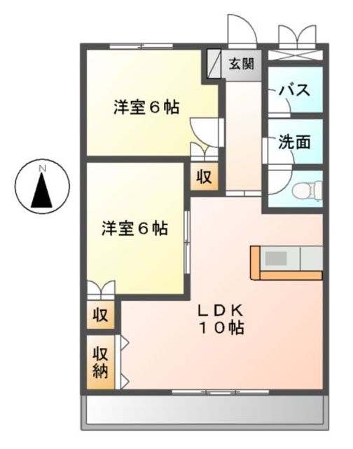 エクセルＡの間取り