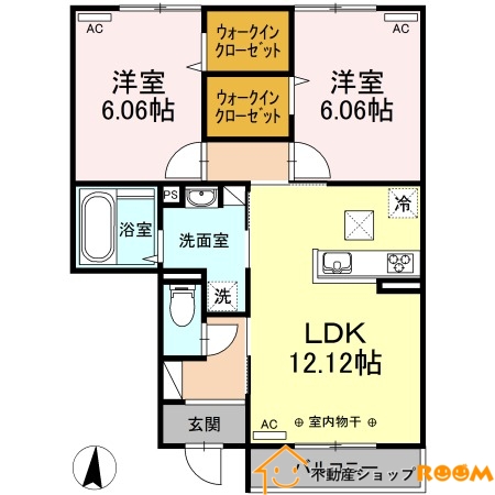 サンブライトの間取り