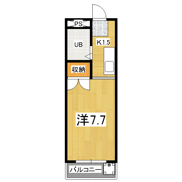 グレース上野の間取り