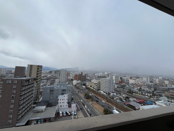 【広島市佐伯区海老園のマンションの眺望】