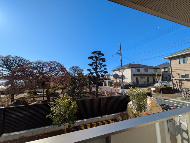 眺望　バルコニーからの眺め♪日差しが入ってきます♪