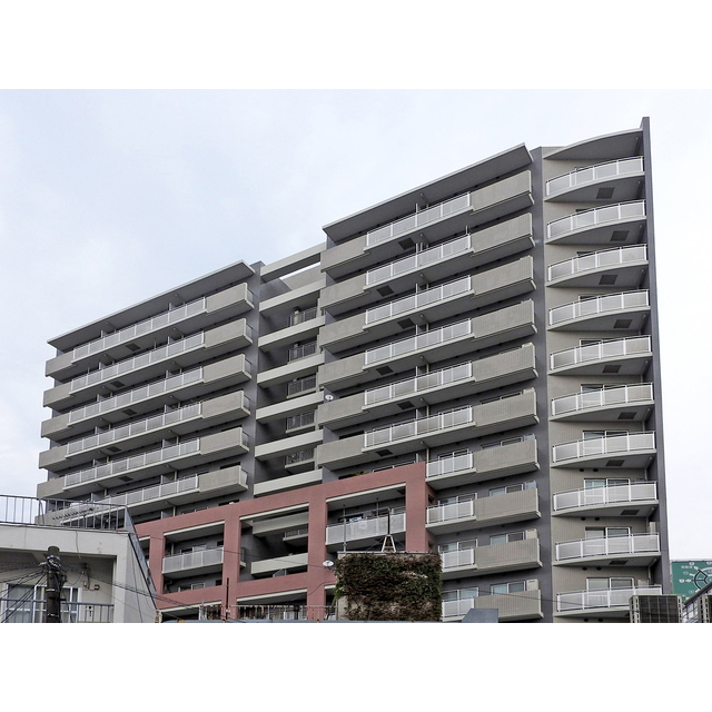 建物外観　外観タイル張り