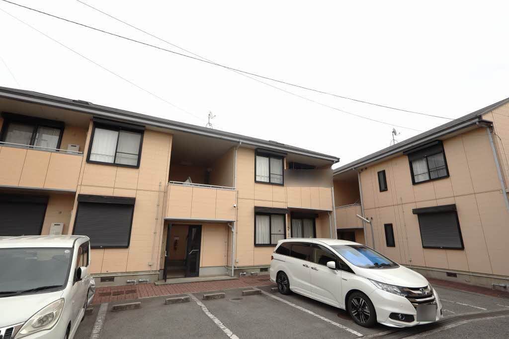 建物外観　積水ハウス施工の賃貸住宅です。