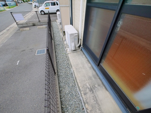 バルコニー　落ち着いた時間を過ごせるバルコニーです