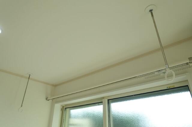 その他部屋・スペース　雨の日も安心、室内物干し付き！