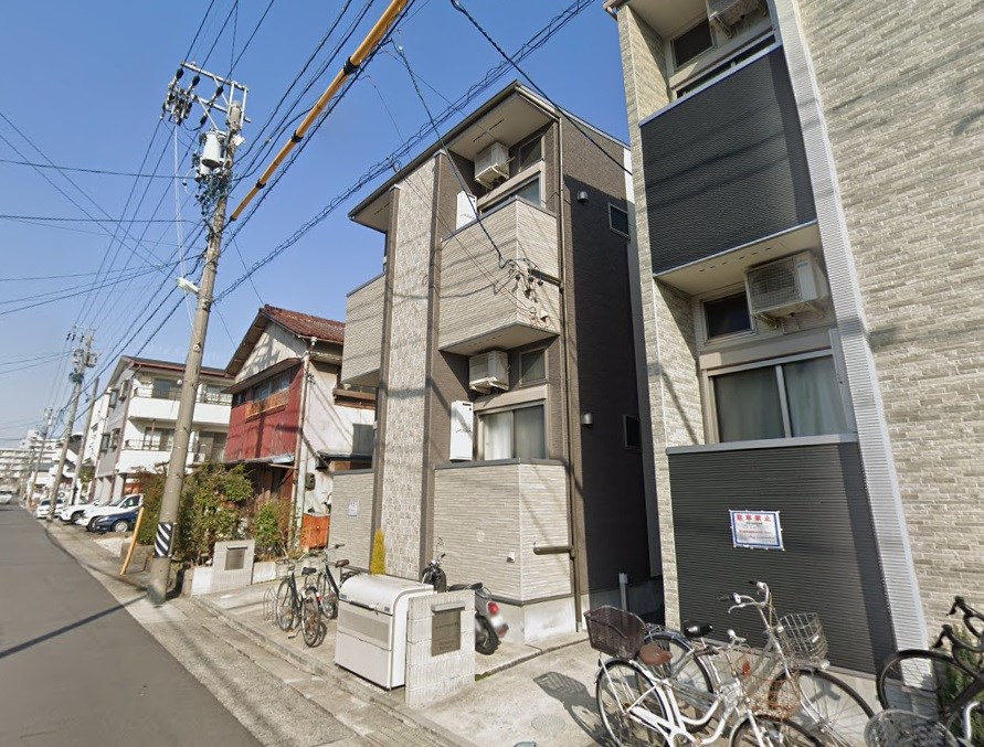 建物外観　外観　デザイナーズ　光インターネット無料