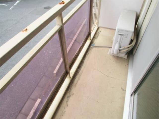 バルコニー　お洗濯もバッチリ