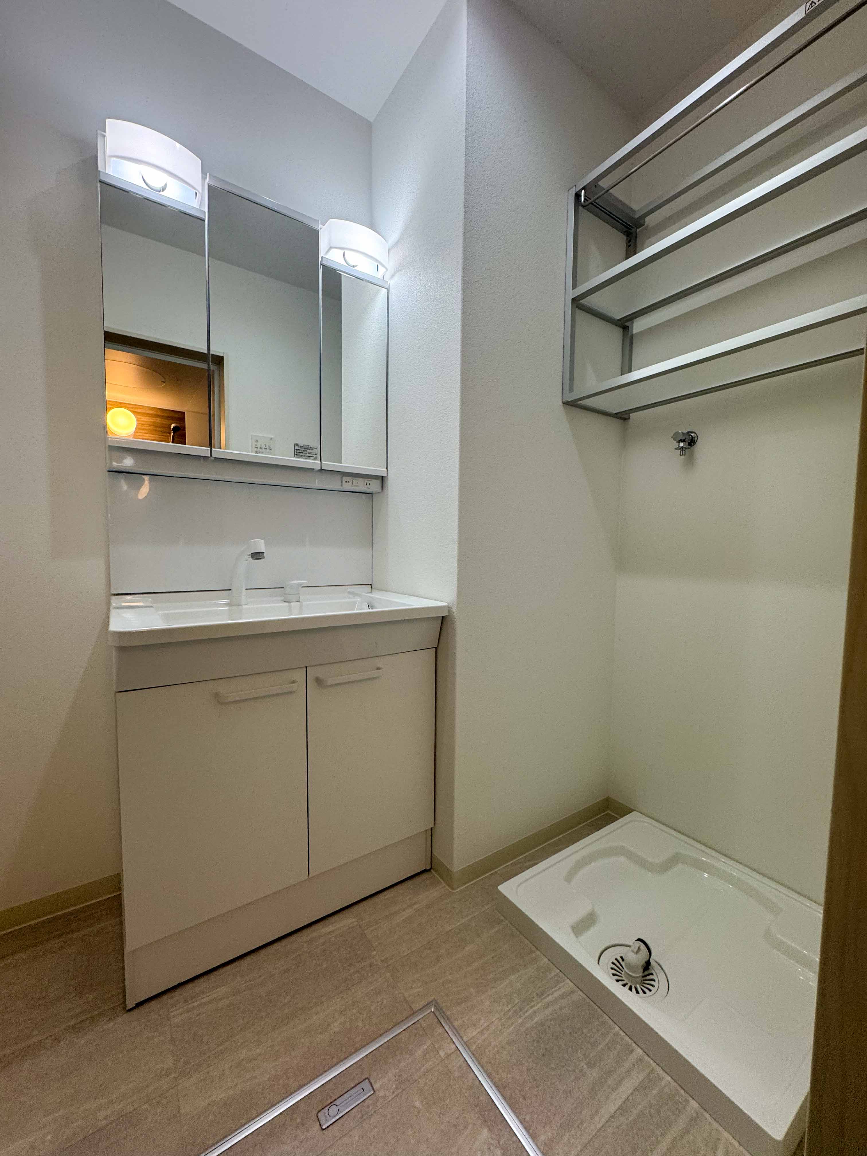 洗面設備　同タイプ物件モデル