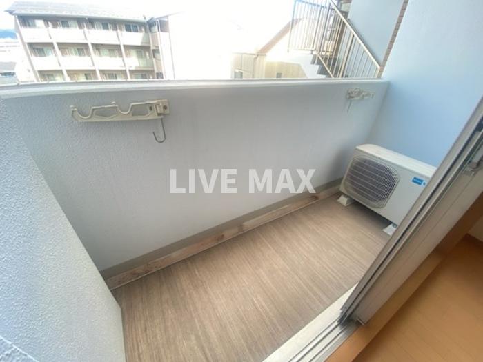 バルコニー　※別部屋のお写真になります