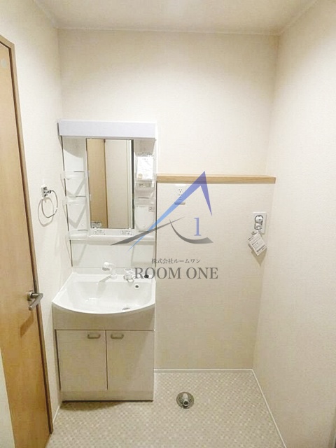 洗面設備　洗面台です。