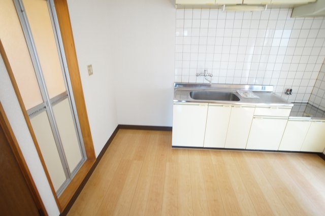 キッチン　2口ガスコンロ設置可です