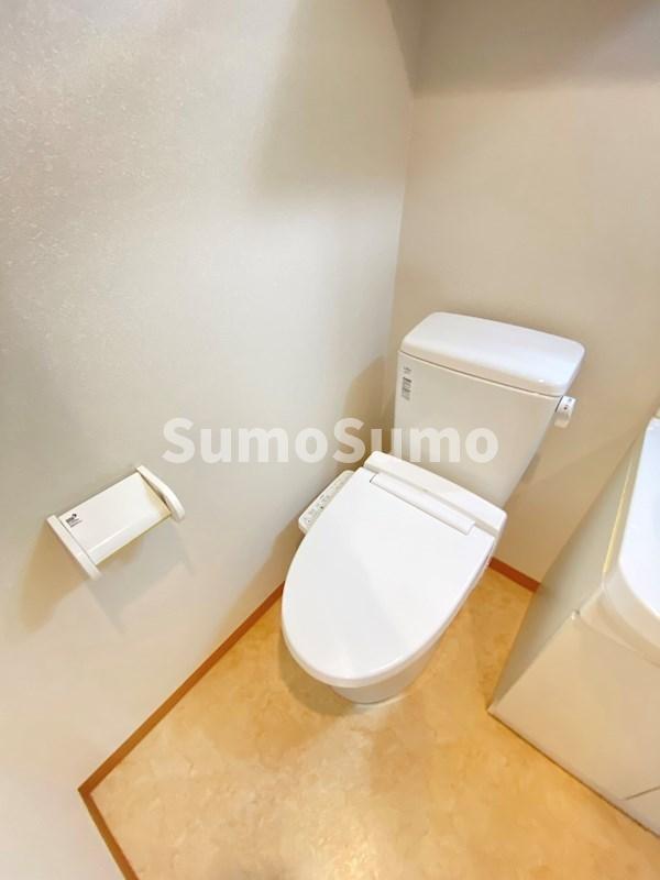 トイレ　ゆったりとした空間のトイレです