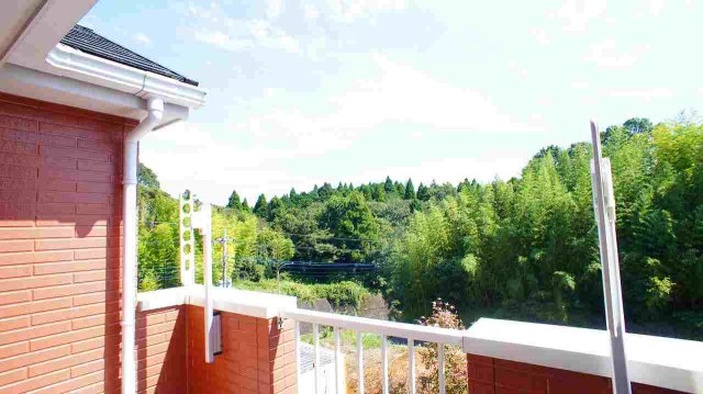 バルコニー　バルコニー付きです