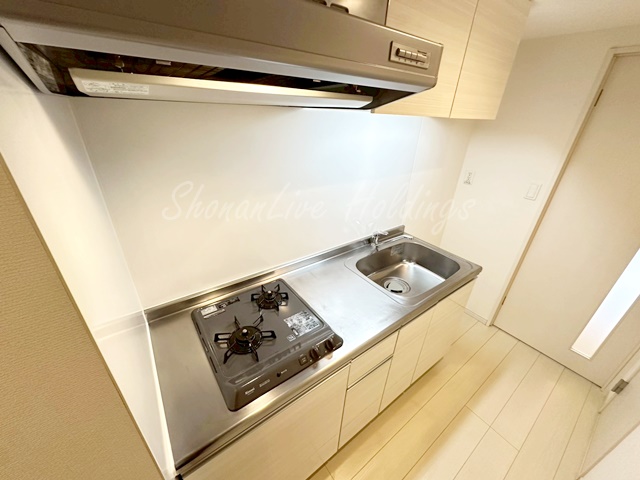 キッチン　便利な2口ガスコンロシステムキッチン