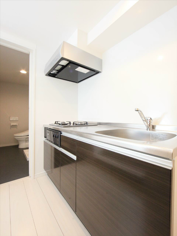 キッチン　システムキッチン　2口コンロ