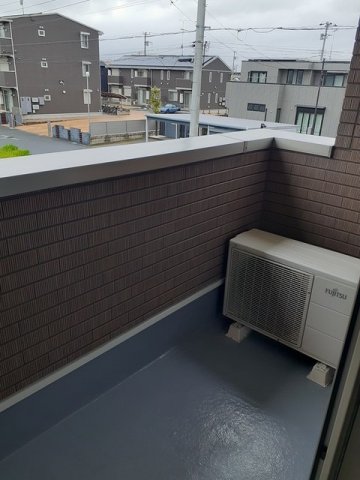 バルコニー　落ち着いた時間を過ごせるバルコニーです